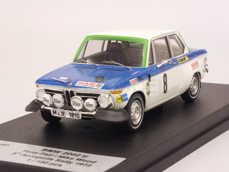 BMW 2002 TI #8 Rally Acropolis 1972 Fall - Wood by trofeu
