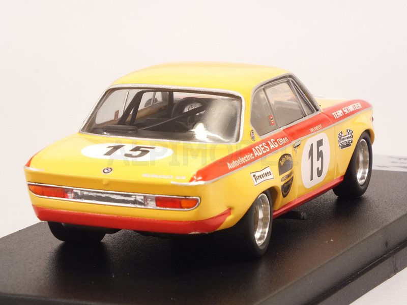 BMW 2800CS #15 4h Monza 1973 Knecht - Gerny - trofeu