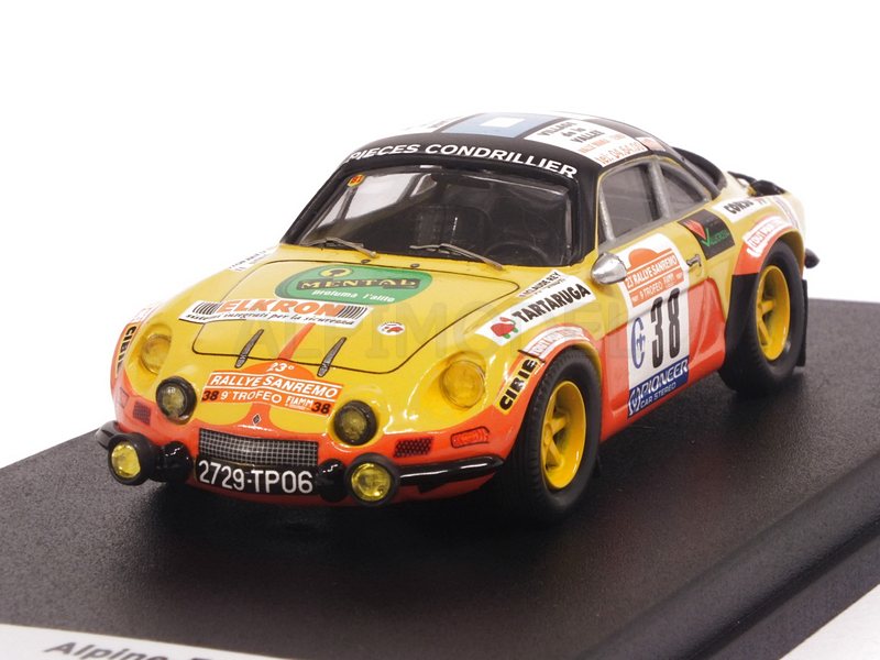 Alpine A110 Renault #38 Rally Sanremo 1981 Rey - Struyf by trofeu