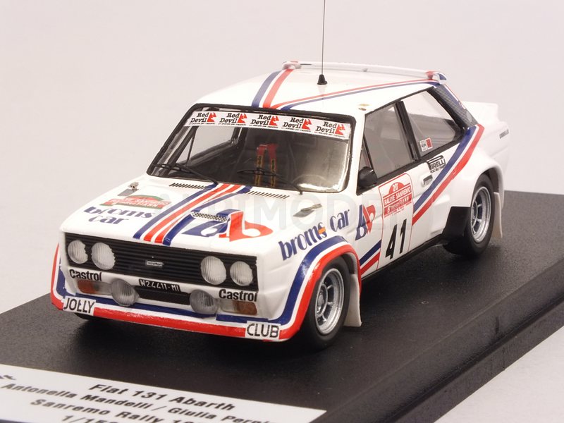 Fiat 131 Abarth #41 Rally Sanremo 1978 Mandelli - Pernice by trofeu