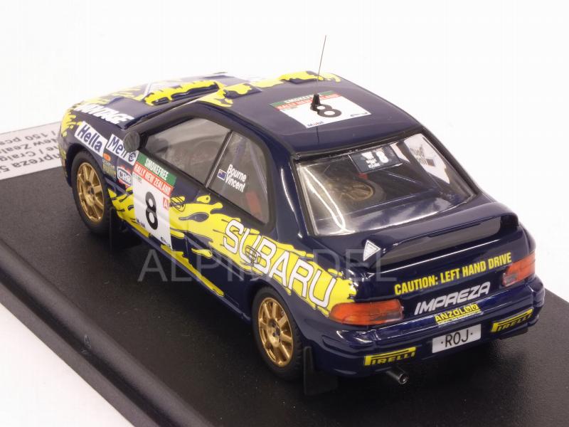 Subaru Impreza 555 #8 Rally New Zealand 1997 Bourne - Vincent - trofeu