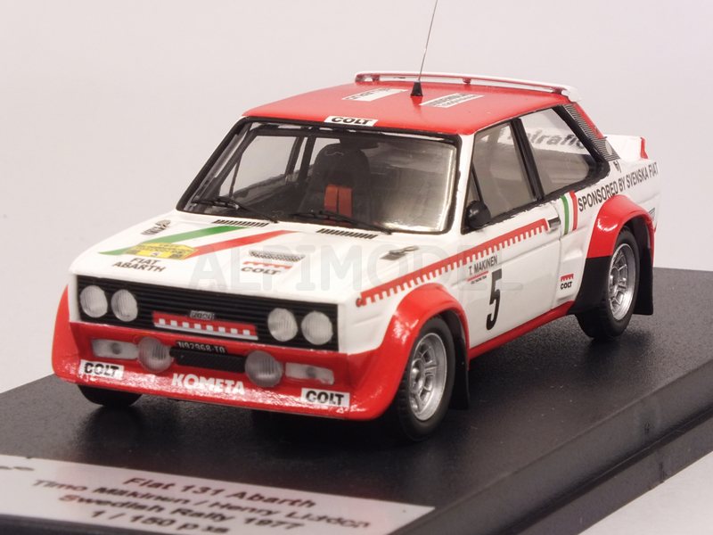 Fiat 131 Abarth #5 Rally Sweden 1977 Makinen - Liddon by trofeu