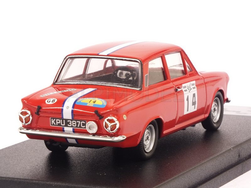 Ford Cortina Lotus ##14 Rally Sweden 1966 Soderstrom - Palm - trofeu