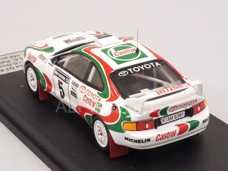 Toyota Celica GT-Four #5 Winner RAC Rally 1996 Schwarz - Giraudet - trofeu