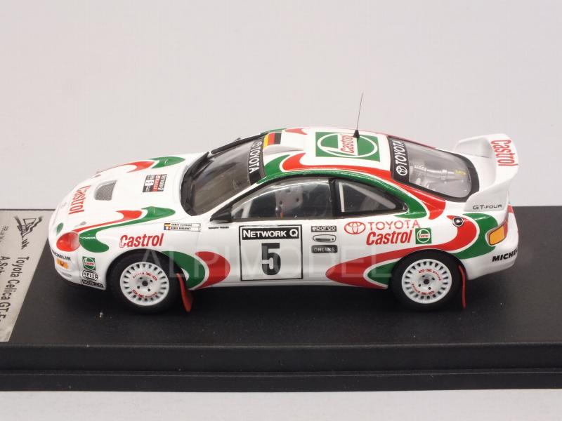 Toyota Celica GT-Four #5 Winner RAC Rally 1996 Schwarz - Giraudet - trofeu