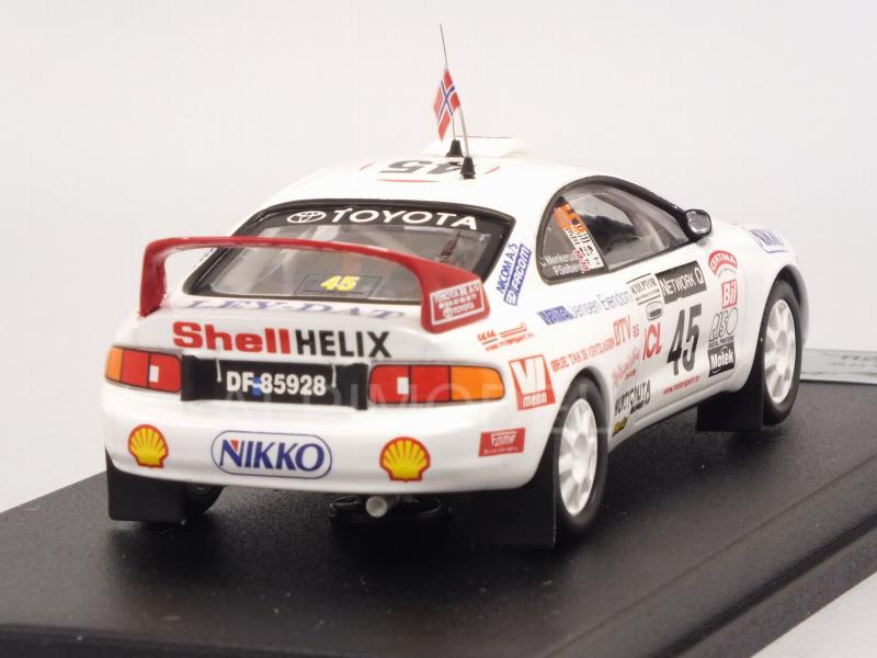 Toyota Celica ST205 GT-Four #45 RAC Rally 1998 Solberg - Menkerud - trofeu