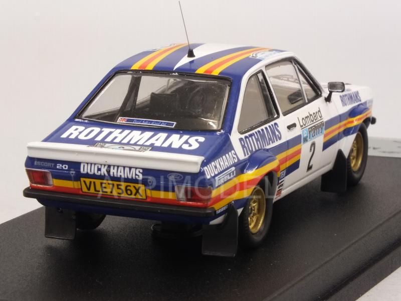 Ford Escort Mk2 #2 RAC Rally 1981 Vatanen - Richards - trofeu