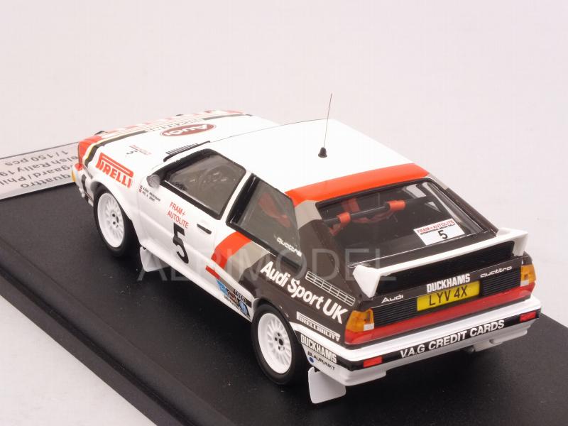 Audi Quattro #5 Winner Rally Wales 1982 Waldegaard - Short - trofeu