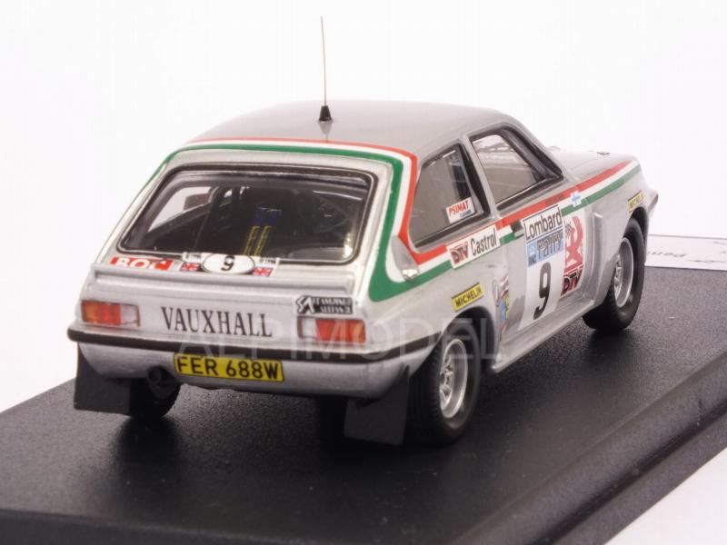 Vauxhall Chevette HSR #9 RAC Rally 1980 Airikkala - Virtanen - trofeu