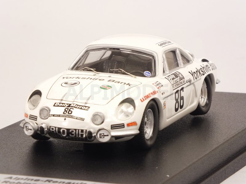 Alpine A110 Renault #86 RAC Rally 1972 Robinson - Rodgers by trofeu