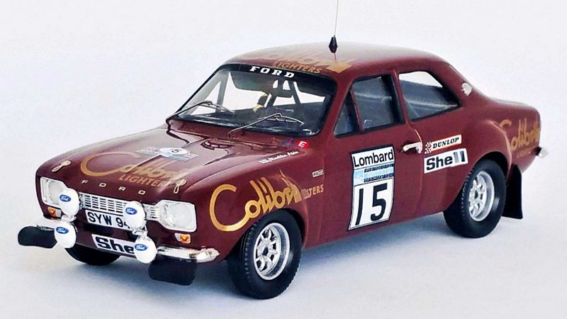 Ford Escort Mk1 #15 RAC Rally 1974 Alen - White by trofeu
