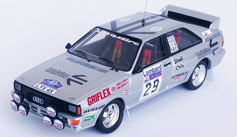 Audi Quattro #29 RAC Rally 1984 Lord - Varley by trofeu