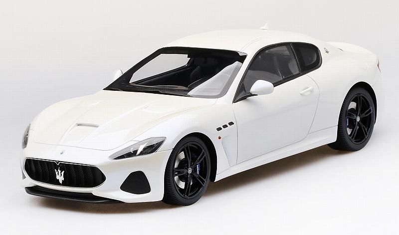 Maserati Granturismo MC 2018 (Bianco Birdcage) Top Speed Edition by true-scale-miniatures