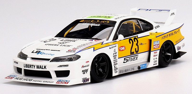 Nissan S15 Silvia LB-Super Silhouette 'Top Speed' Edition by true-scale-miniatures