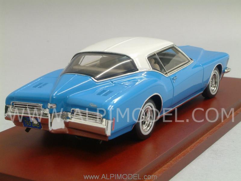 Buick Riviera 1971 (Light Blue) - true-scale-miniatures