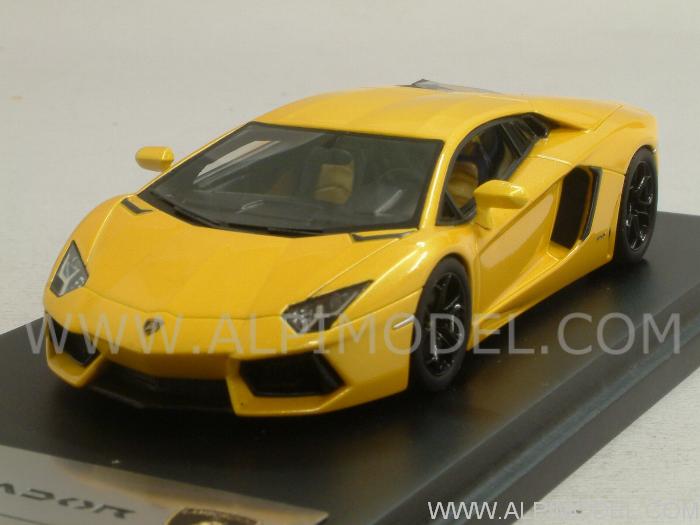 Lamborghini Aventador  (Orion Yellow) by true-scale-miniatures
