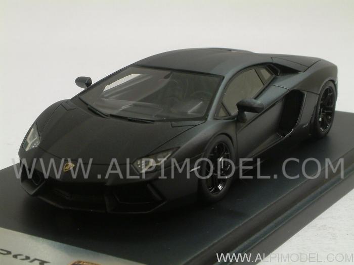 Lamborghini Aventador LP700-4 (Nemesis Matt Black) Limited Edition 150pcs. for Italy by true-scale-miniatures