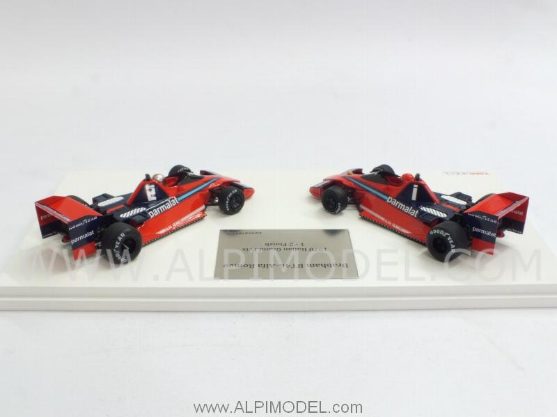 Brabham BT46 Alfa Romeo Set (2 cars) 1st-2nd GP Italy Niki Lauda - John Watson - true-scale-miniatures