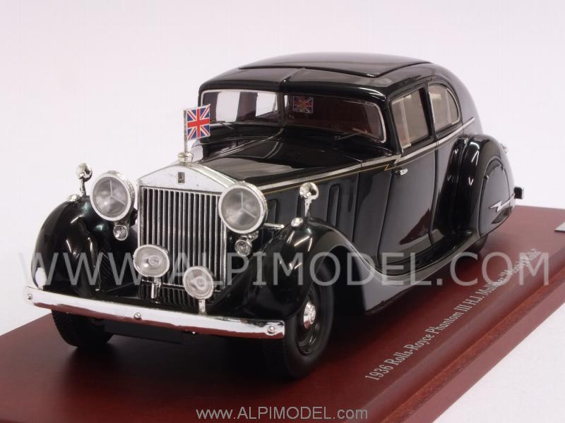 Rolls Royce Phantom III 1936 HJ Mulliner - General Montgomery by true-scale-miniatures