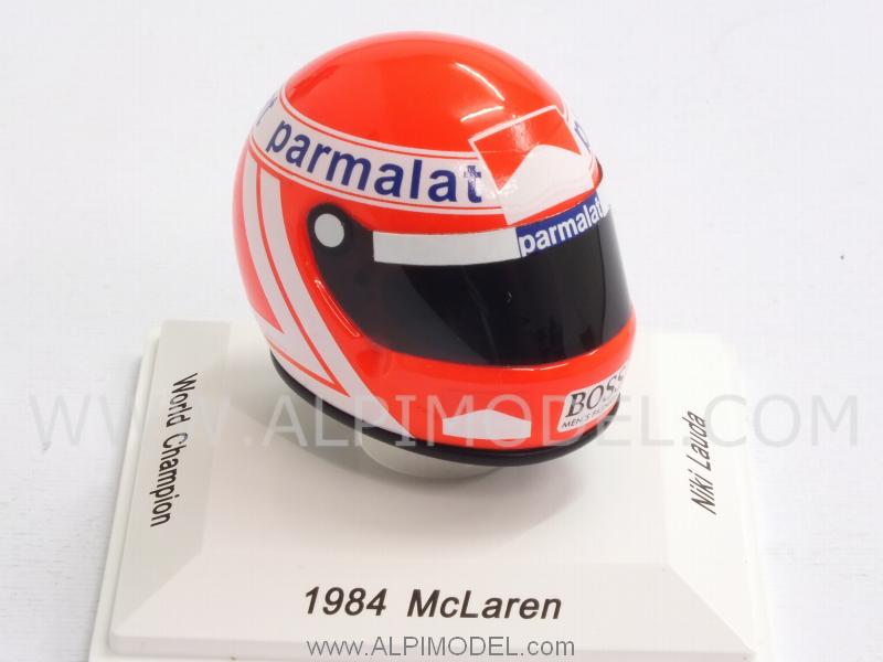 Helmet F1 World Champion 1984 Niki Lauda - true-scale-miniatures