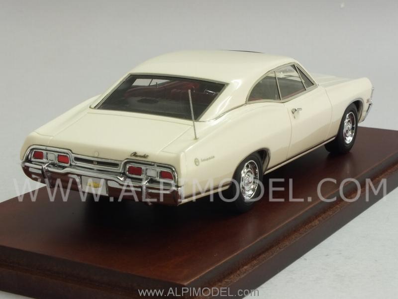 Chevrolet Impala Coupe 1967 (Ermine White) - true-scale-miniatures