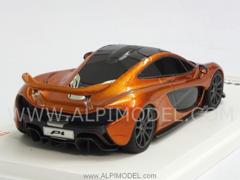 McLaren P1 Mondial De L'Automobile 2012 (Orange Metallic) - true-scale-miniatures
