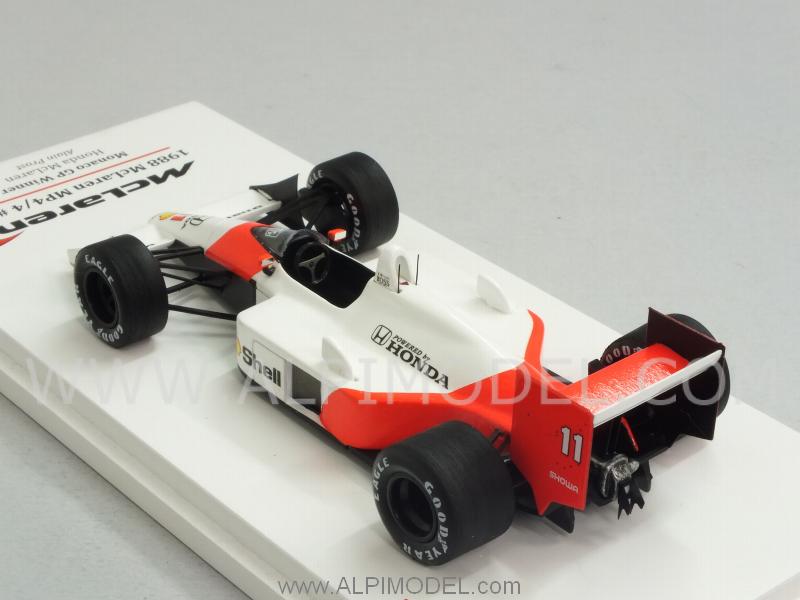 McLaren MP4/4 #11 Winner GP Monaco 1988 Alain Prost - true-scale-miniatures