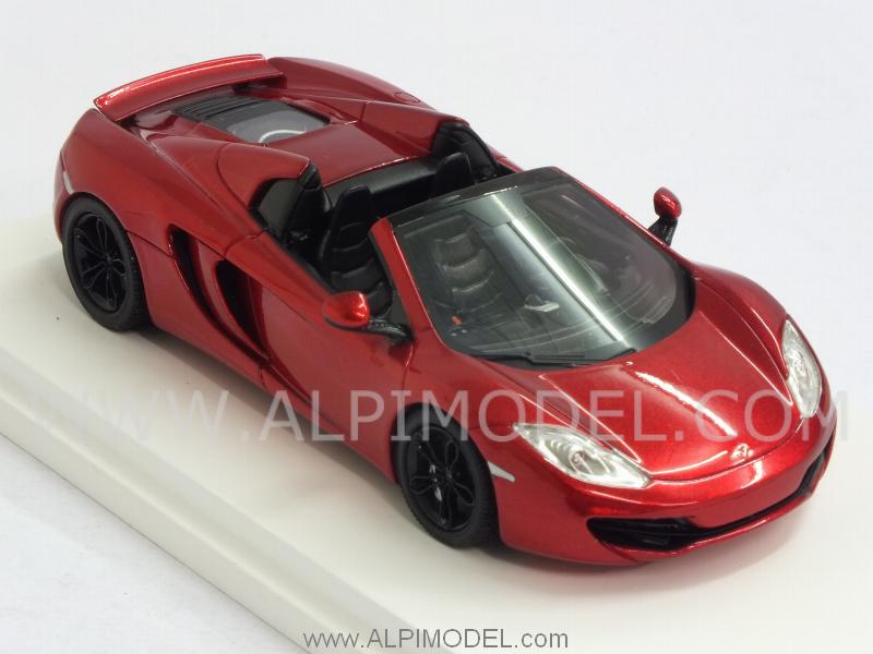 McLaren MP4/12C Spider 2013  (Volcano Red) - true-scale-miniatures