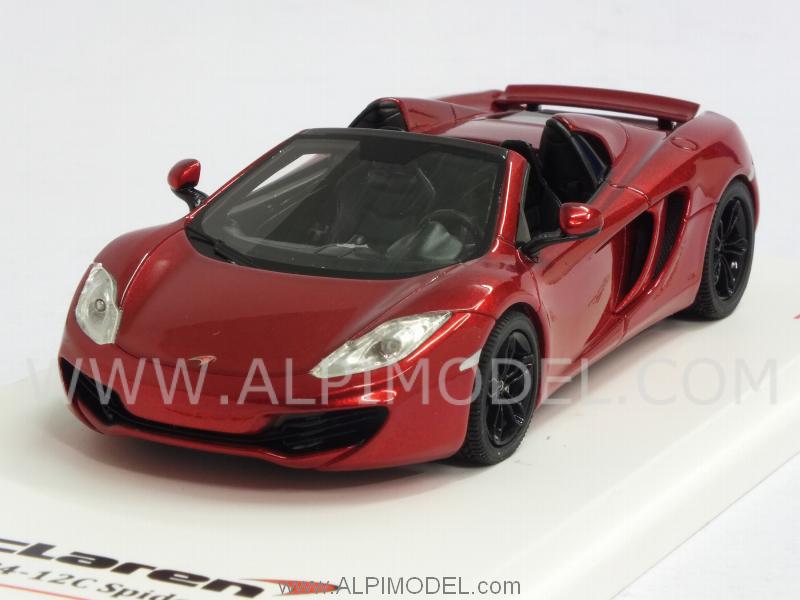 McLaren MP4/12C Spider 2013  (Volcano Red) by true-scale-miniatures