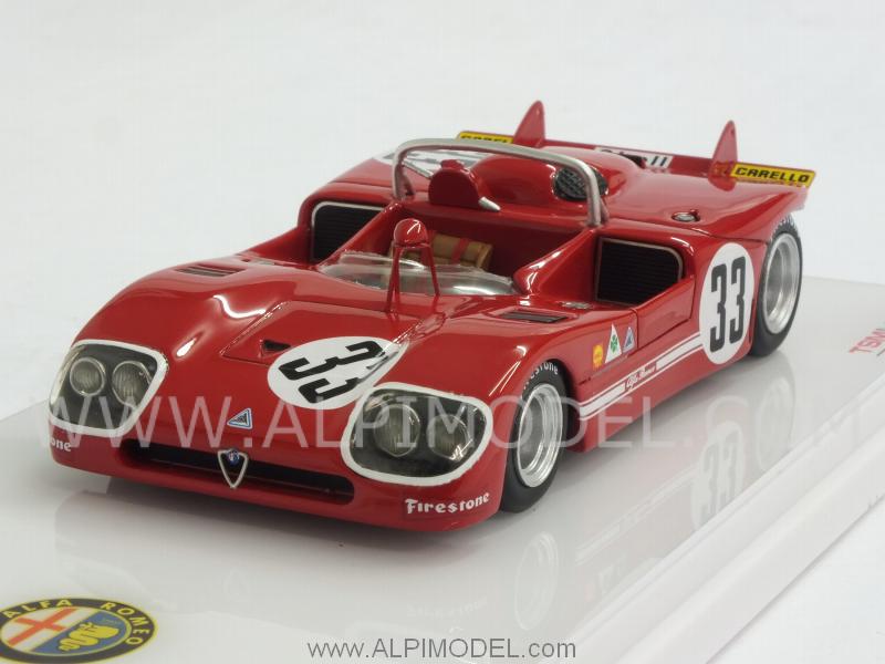 Alfa Romeo Tipo 33/3 #33 12h Sebring 1971 Rolf Stommelen by true-scale-miniatures