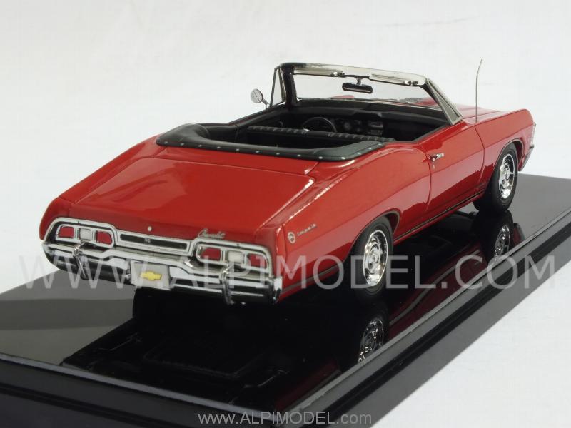 Chevrolet Impala SS Convertible 1967 (Bolero Red) - true-scale-miniatures