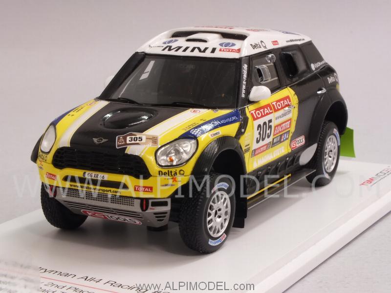 Mini Countryman #305 All4 Racing #305 Dakar Rally 2012 Roma - Perin by true-scale-miniatures