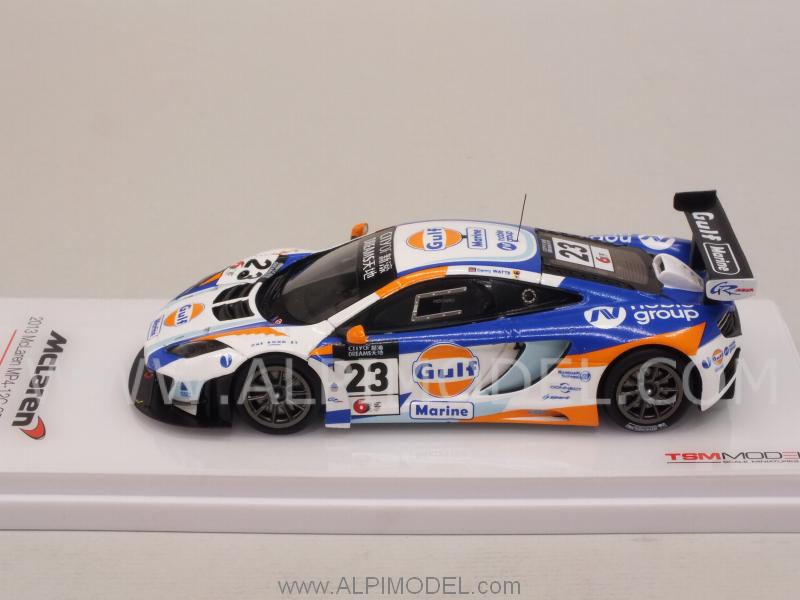 McLaren 12C GT3 Gulf/United Autosport #23 Macau GP 2013 D.Watts - true-scale-miniatures