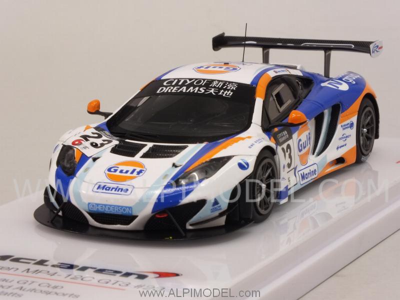 McLaren 12C GT3 Gulf/United Autosport #23 Macau GP 2013 D.Watts by true-scale-miniatures