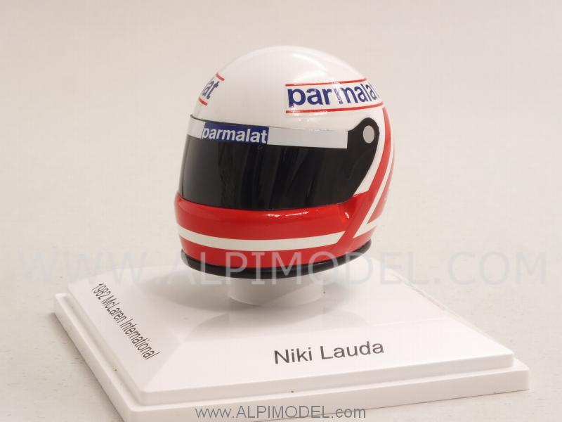 Helmet Niki Lauda 1982 McLaren Parmalat  (1/8 scale - 3cm) by true-scale-miniatures