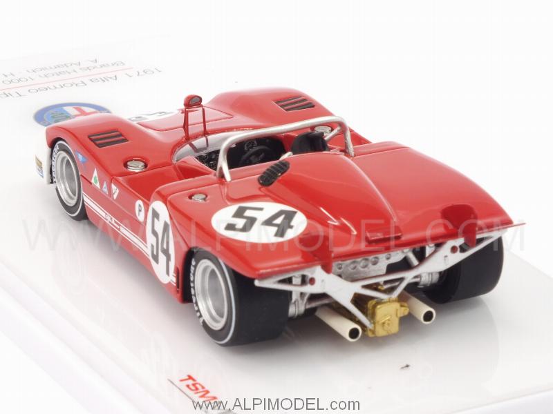 Alfa Romeo Tipo 33/3 #54 Winner 1000Km Brands Hatch 1971 De Adamich - Pescarolo - true-scale-miniatures