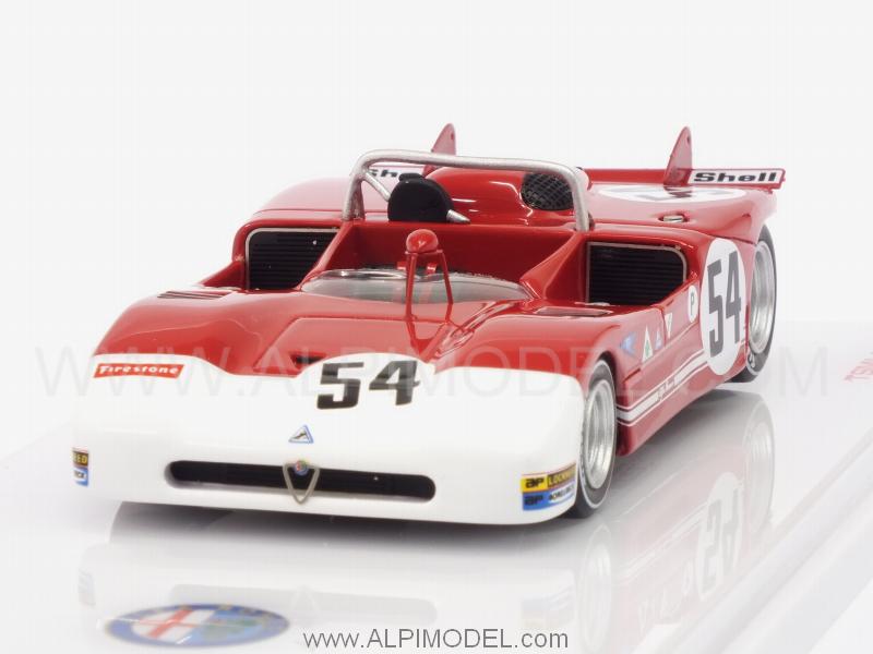 Alfa Romeo Tipo 33/3 #54 Winner 1000Km Brands Hatch 1971 De Adamich - Pescarolo by true-scale-miniatures