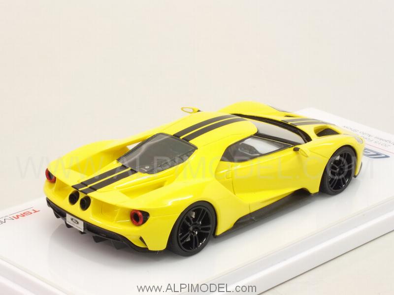 Ford GT Los Angeles Auto Show 2015 (Yellow) - true-scale-miniatures