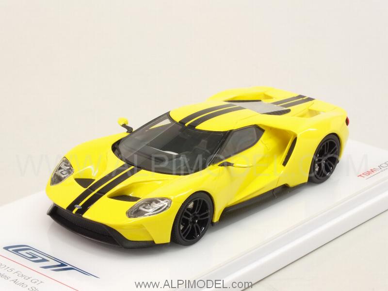 Ford GT Los Angeles Auto Show 2015 (Yellow) by true-scale-miniatures