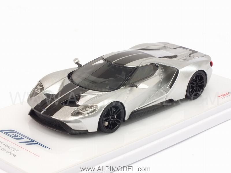 Ford GT Chicago Auto Show 2015 )Silver) by true-scale-miniatures