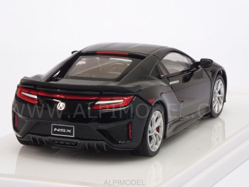 Acura NSX Berlina 2017 Black Carbon Fiber Sport Package - true-scale-miniatures