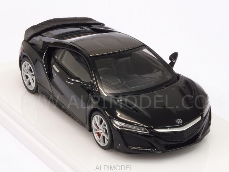 Honda NSX Berlina 2017 Black Carbon Fiber Sport Package - true-scale-miniatures