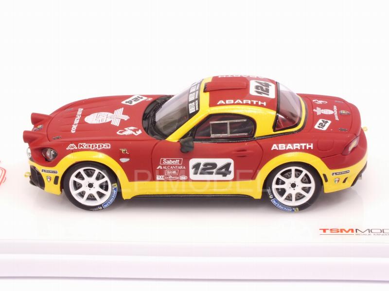 Abarth 124 Spider Rally #124 - true-scale-miniatures