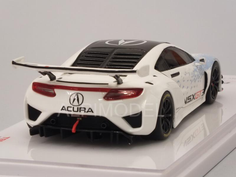 Acura NSX GT3 New York Auto Show 2016 (White) - true-scale-miniatures