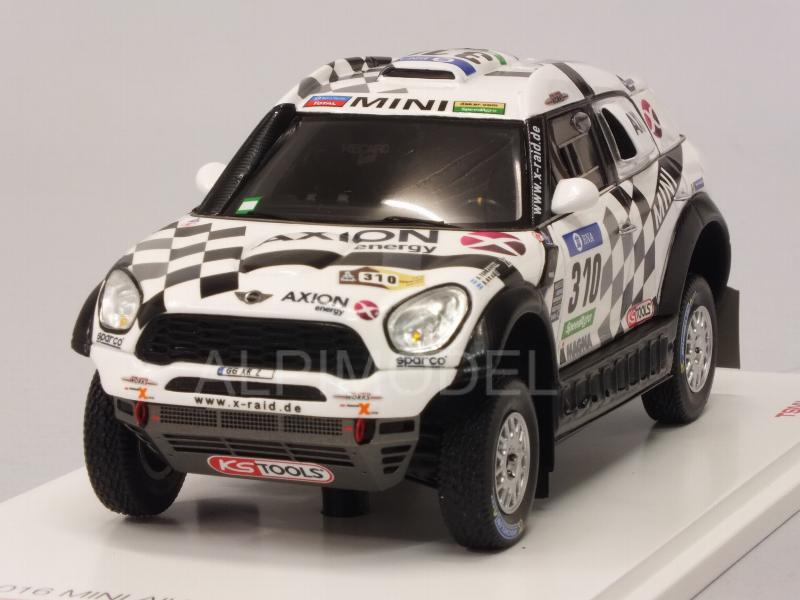 MINI ALL4 Racing #310 Axion X-Raid Team Dakar Rally 2016 by true-scale-miniatures