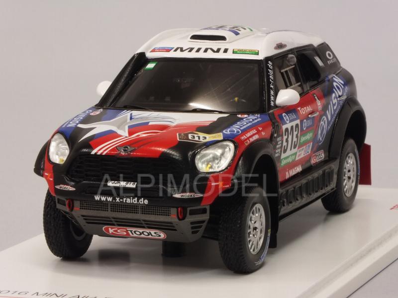 MINI ALL4 Racing #313 X-Raid Team Rally Dakar 2016 by true-scale-miniatures