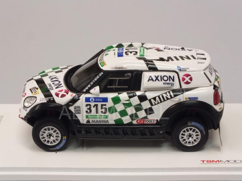 Mini ALL4 Racing Axion X Raid Team #315 Rally Dakar 2016 - true-scale-miniatures