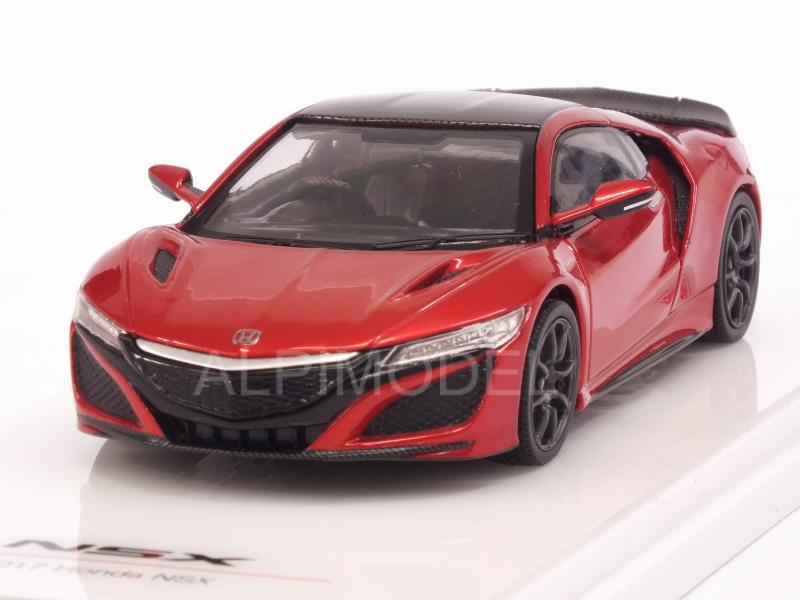 Honda NSX 2017 (Valencia Red Pearl with Modulo Wheel) by true-scale-miniatures