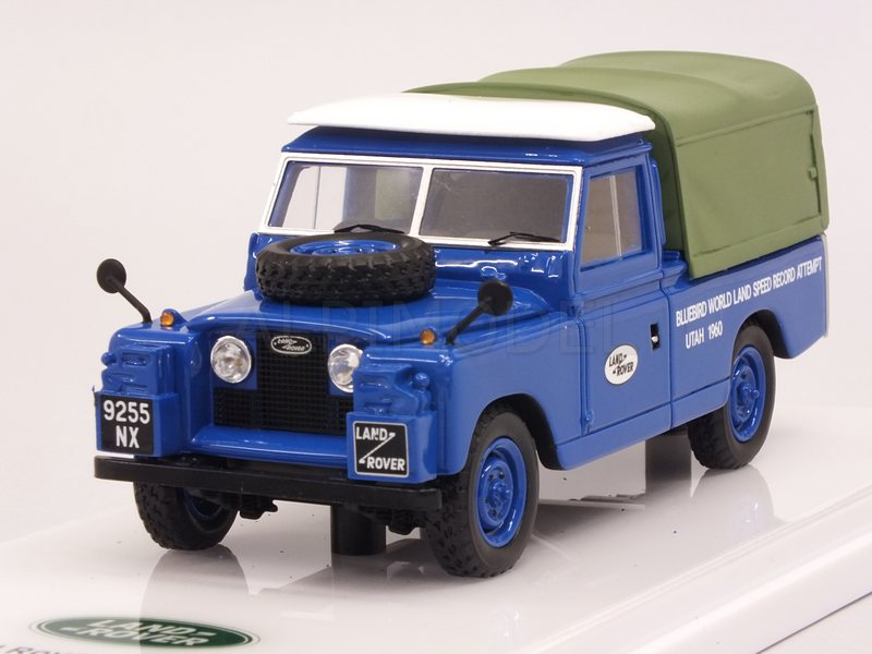 Land Rover Series II Bluebird-Proteus CN7 Support Vehicle Bonneville Salt Flats 1960 by true-scale-miniatures