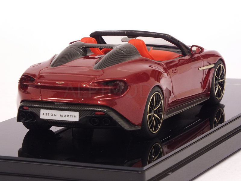 Aston Martin Vanquish Zagato Speedster (Lava Red) - true-scale-miniatures
